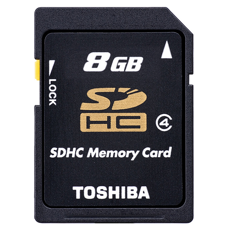 Thẻ Nhớ SD Toshiba 8GB Class 4