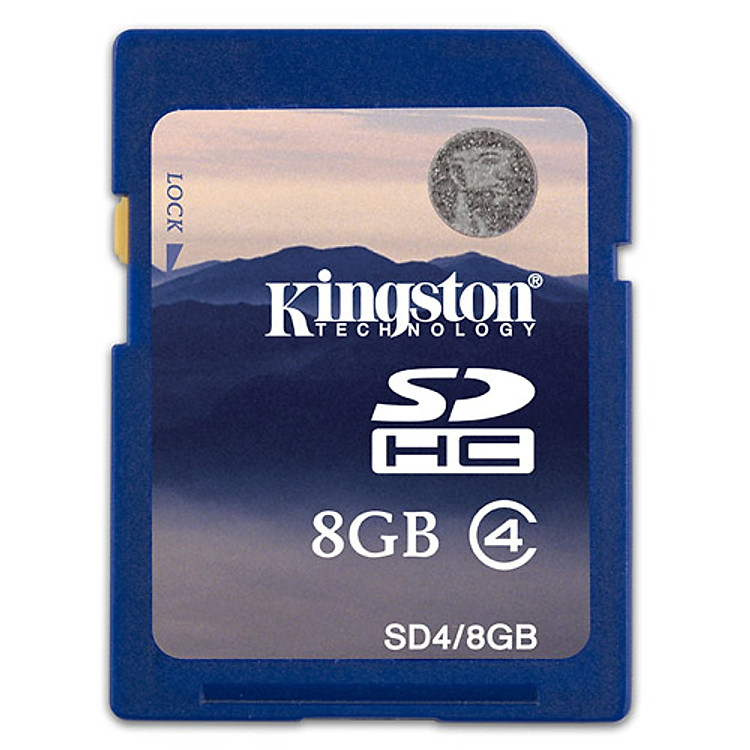 Thẻ Nhớ SD Kingston 8GB Class 4