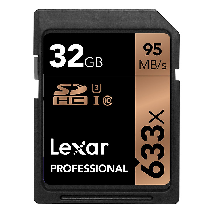 Thẻ Nhớ SDHC Lexar 32GB 633X 95MB/s - Hàng Chính Hãng