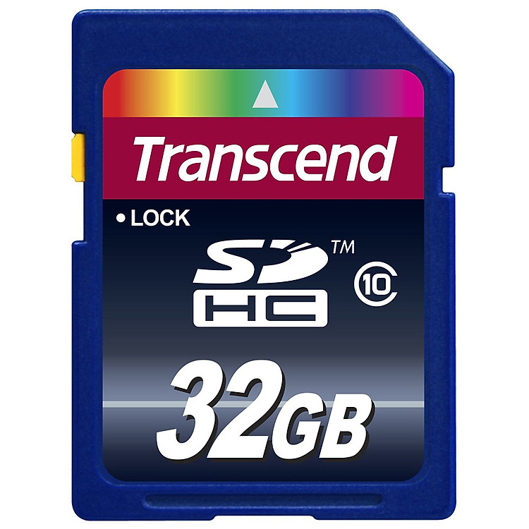 Thẻ Nhớ SDHC Transcend 32GB - Class 10 - Hàng Chính Hãng