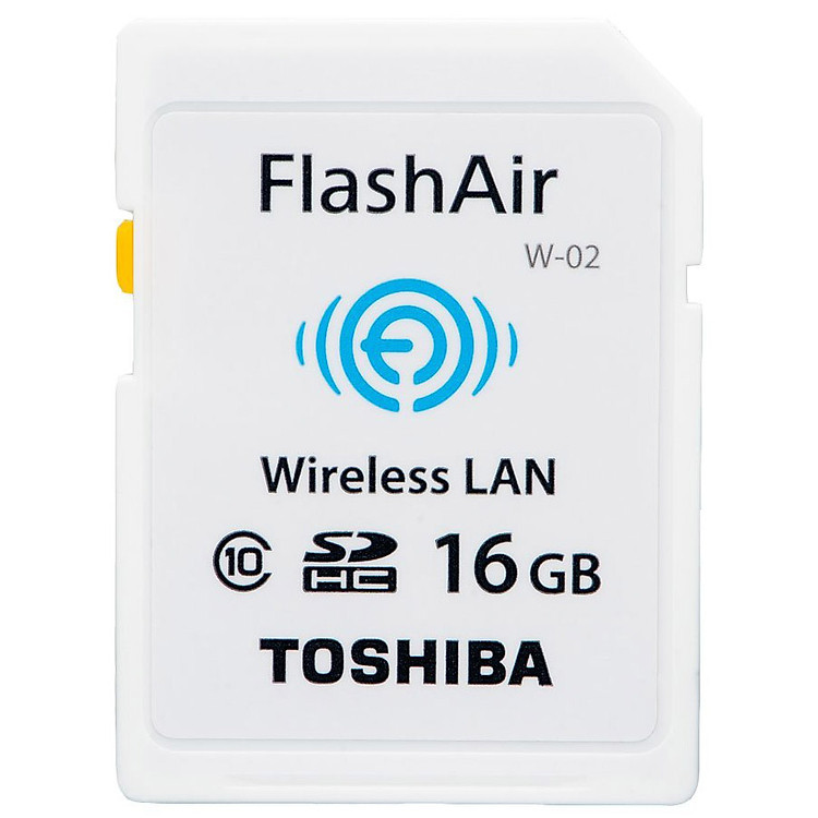 Thẻ Nhớ SDHC Flash Air WiFi Toshiba 16GB Class 10