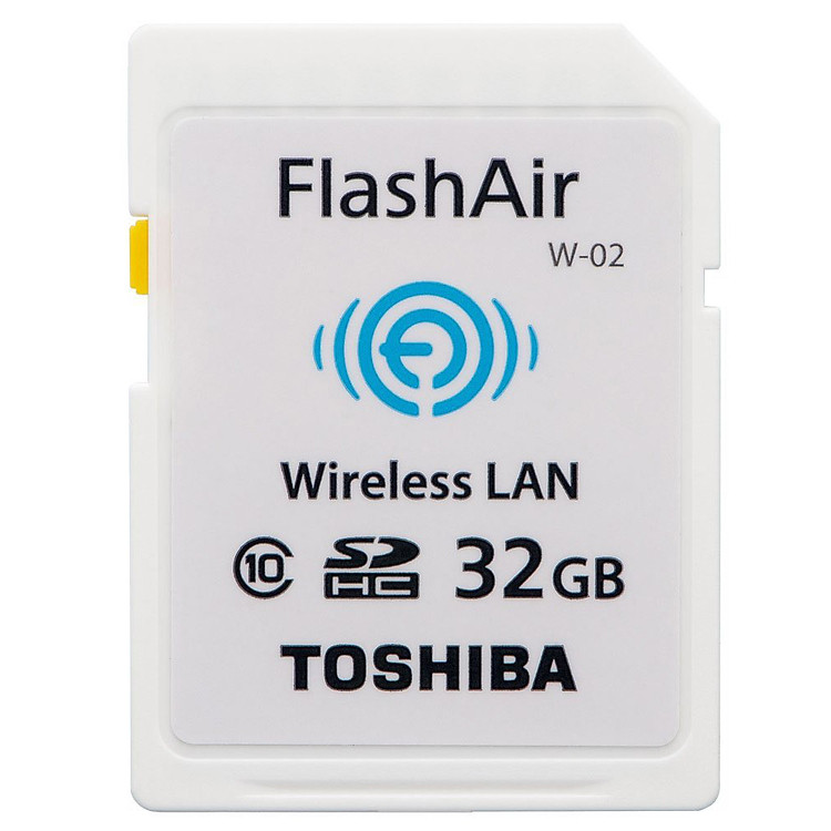 Thẻ Nhớ SDHC Flash Air WiFi Toshiba 32GB Class 10