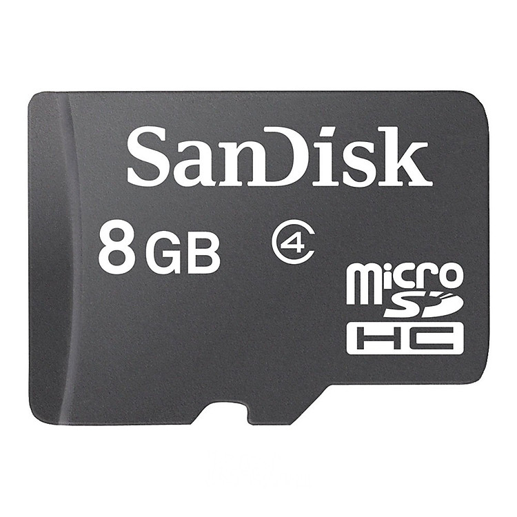 Thẻ Nhớ SanDisk microSD Class 4 SDSDQM-008G - Hàng Chính Hãng