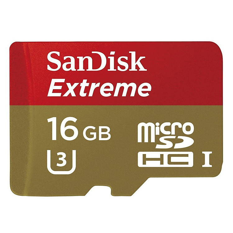 Thẻ Nhớ microSDHC SanDisk Extreme 16GB UHS-I/U3 - 90MB/s - Hàng Chính Hãng