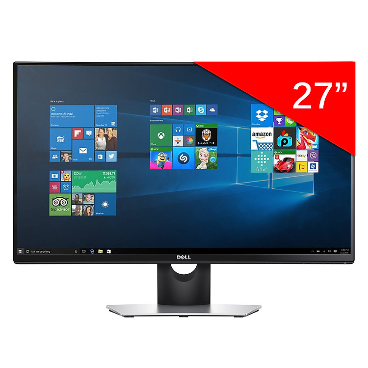 Màn Hình Cong Dell SE2716H 27inch FullHD 6ms 60Hz VA Speaker - Hàng Chính Hãng