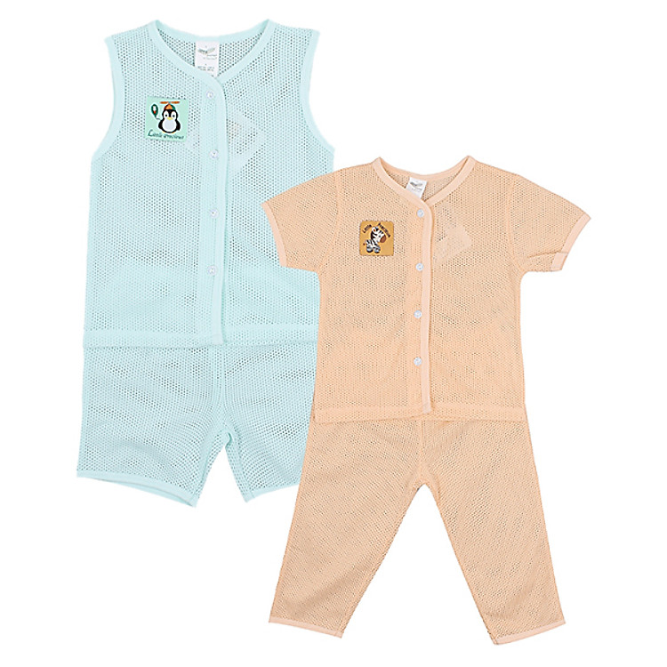 Combo 2 Bộ Quần Áo Dạng Lỗ Tolly Joy 01525