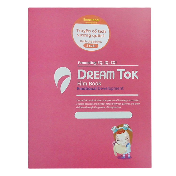 Sách Film Dùng Kết Hợp Đồ Chơi Thông Minh Dreamtok - Truyện Cổ Tích Vương Quốc 1 - SF_DRT_05 (Hồng)