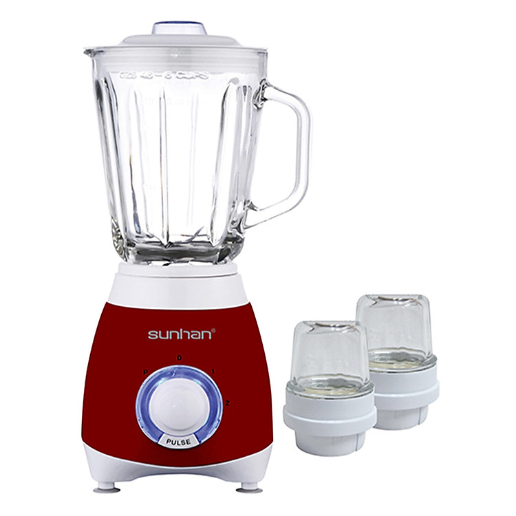 Máy Xay Sinh Tố SUNHAN SHB-906 - 1,5 Lít ( Đỏ Trắng) - Hàng chính hãng
