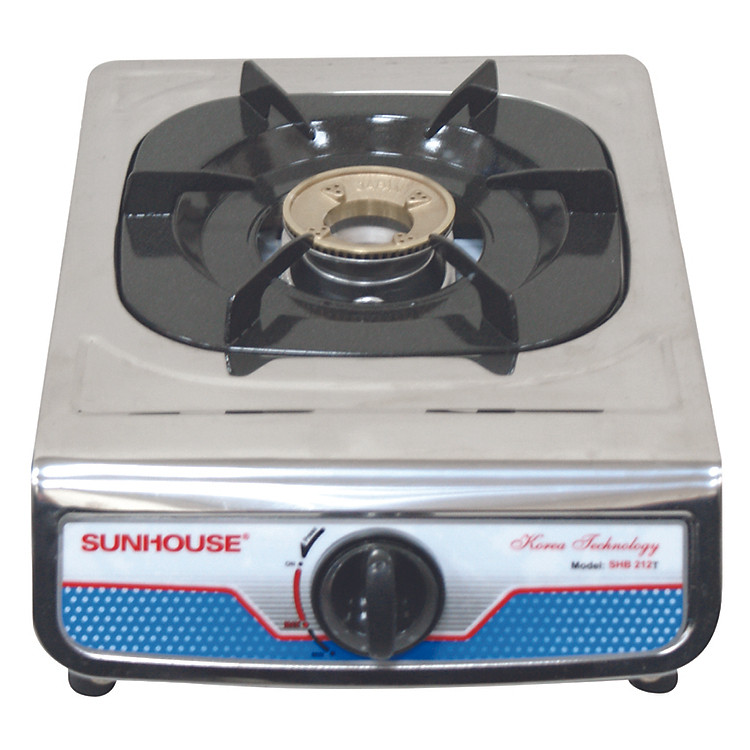 Bếp Gas Dương Đơn Sunhouse SHB212T - Bạc - Hàng chính hãng