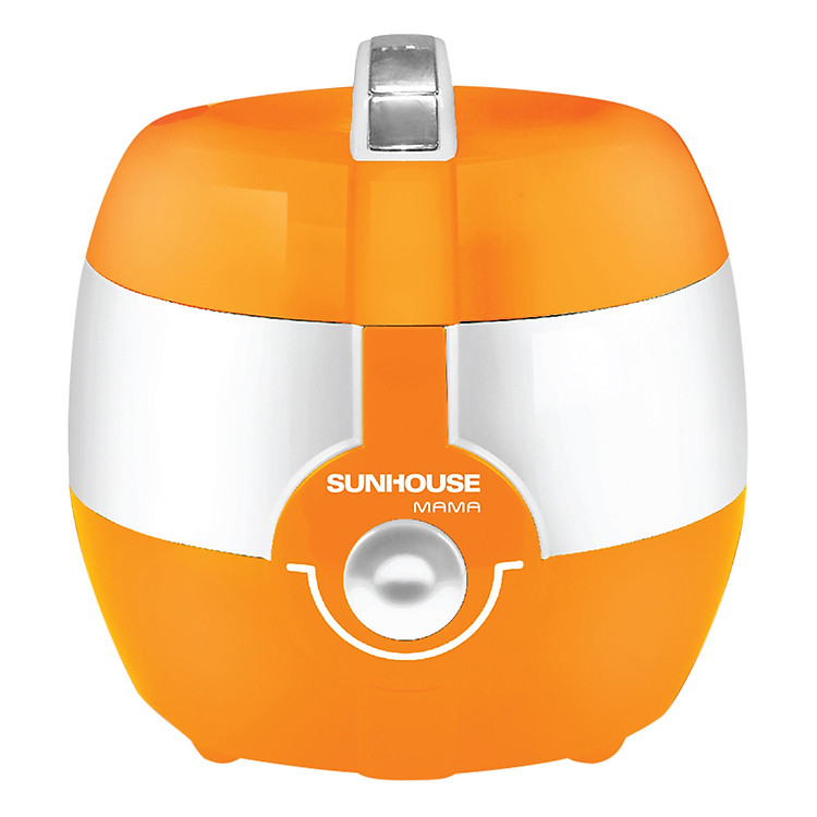 Nồi Cơm Điện Sunhouse Mama SHD8220WO - 1L (Trắng - Cam) - Hàng chính hãng