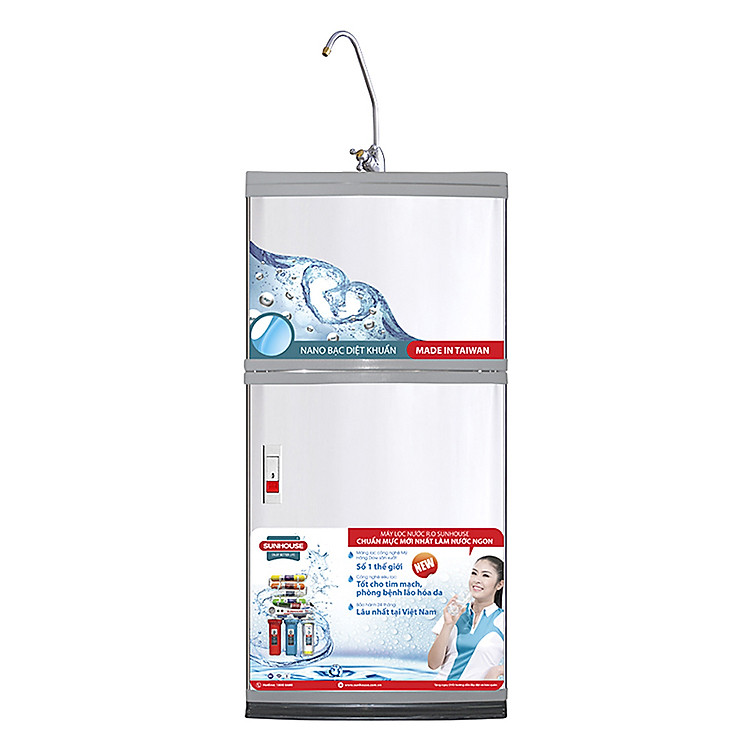 Máy Lọc Nước 8 Lõi Lọc R.O Sunhouse SHR8808B - Hàng chính hãng