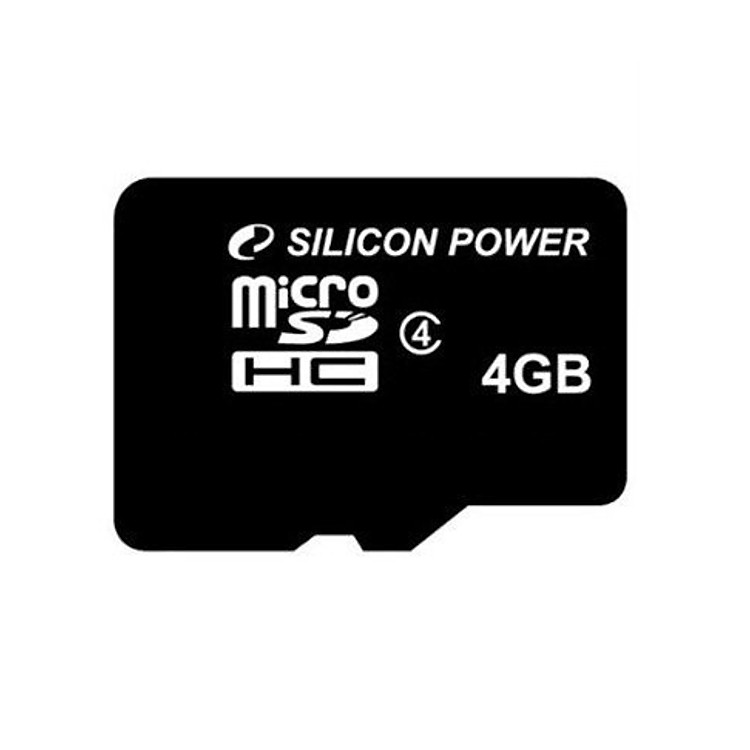 Thẻ Nhớ Micro SD Silicon Power 4GB Class 4 - Hàng Chính Hãng
