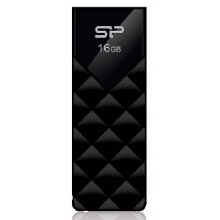 USB Silicon Power Ultima U03 Đen 16GB - USB 2.0 - Hàng Chính Hãng