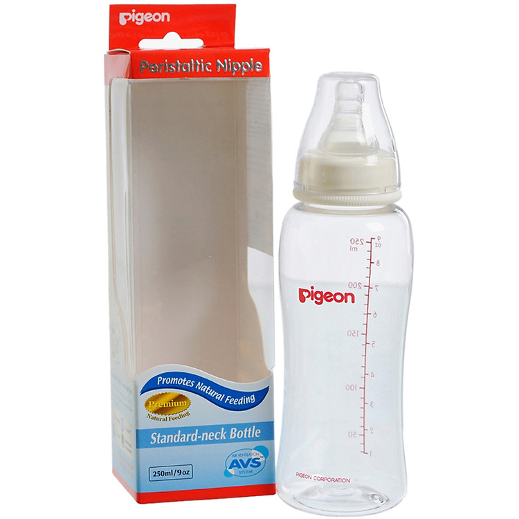 Bình Sữa Nhựa Pigeon Streamline 250ml