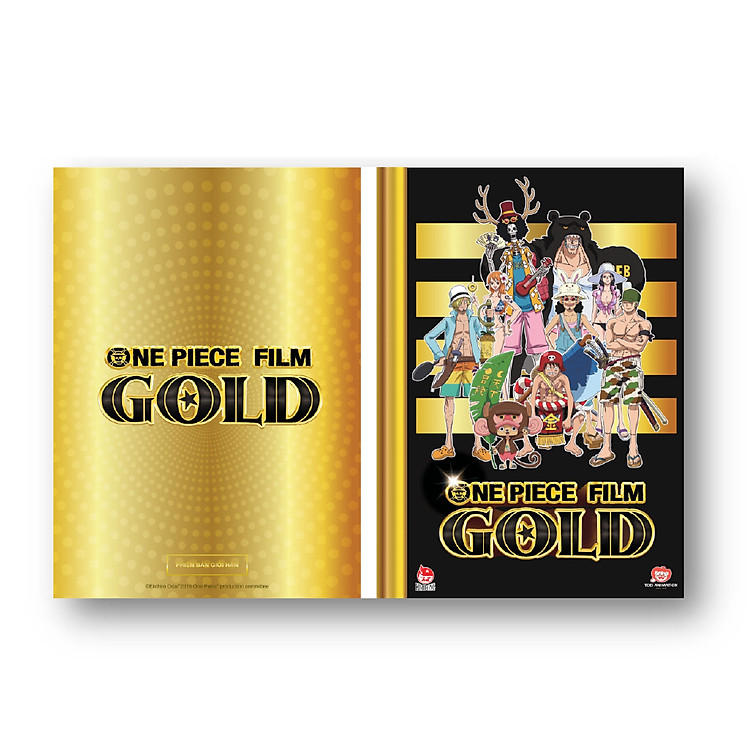 Sổ One Piece Film Gold - Mẫu 1 (Bìa Vàng)