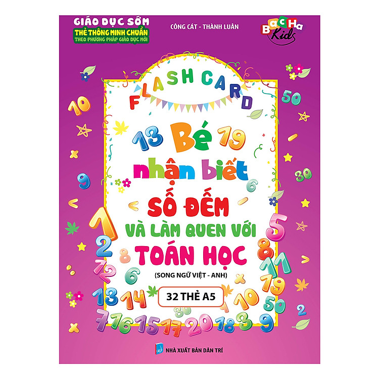 Flashcard Bé Nhận Biết Số Đếm Và Làm Quen Với Toán