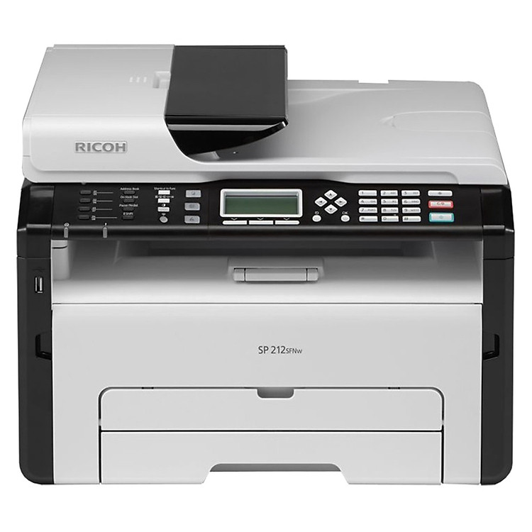 Máy In A4 Laser Đa Năng Ricoh SP 212SFNw - Hàng Chính Hãng