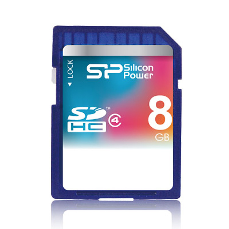 Thẻ Nhớ SDHC Silicon Power Class 4 8GB