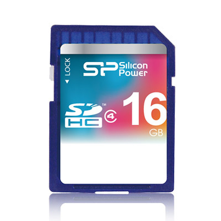 Thẻ Nhớ SDHC Silicon Power Class 4-16GB