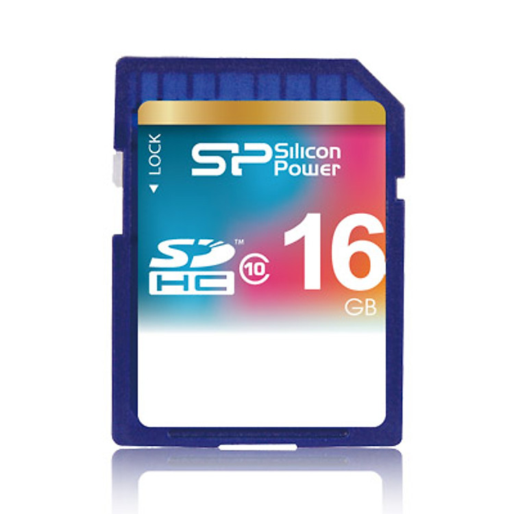 Thẻ Nhớ SDHC Silicon Power Class 10 - 16GB