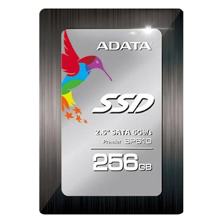 Ổ Cứng SSD ADATA SP610 256GB (2.5 inch, SATA 6Gbps, MLC, EMI) - Hàng Chính Hãng