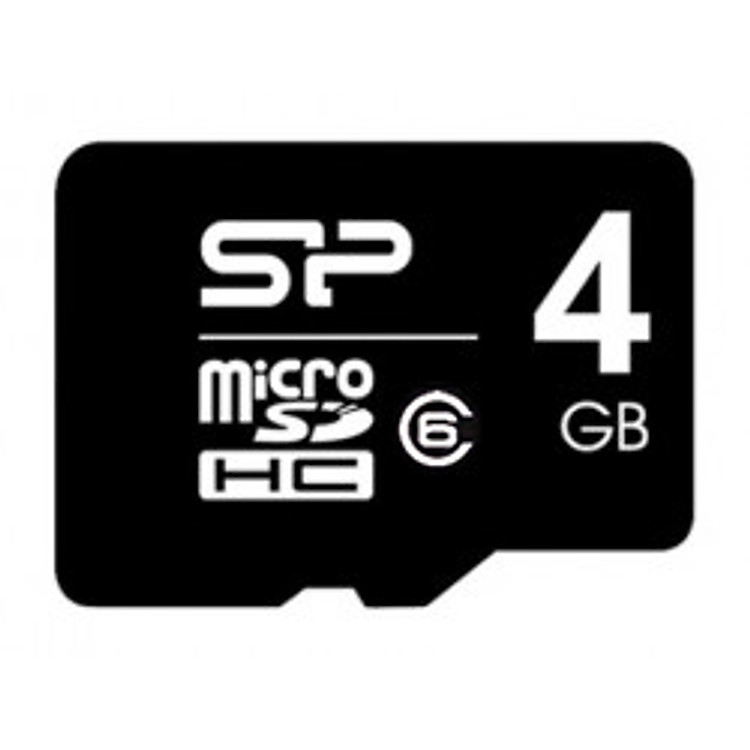 Thẻ nhớ Micro SD Silicon Power 4GB Class 6 - Hàng Chính Hãng