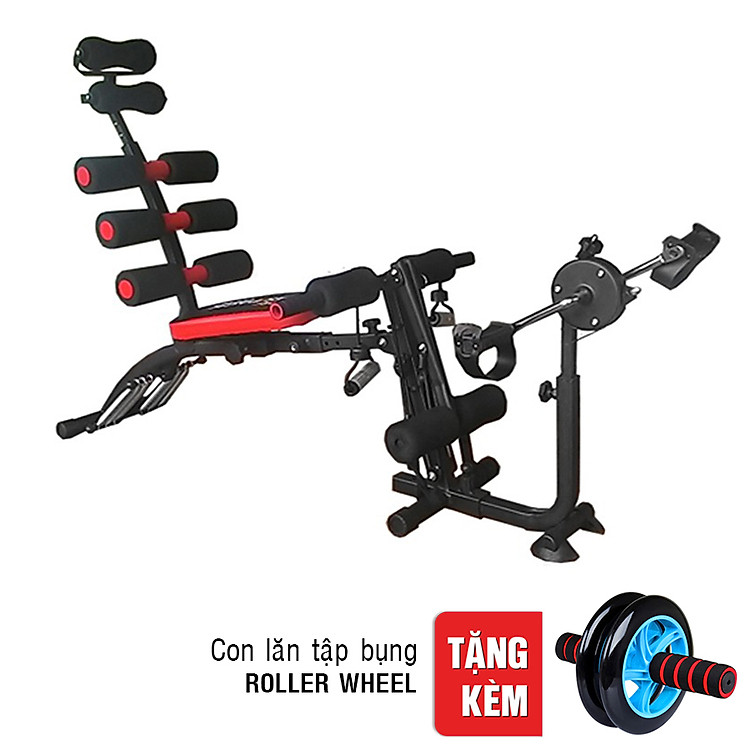 Máy Tập Bụng New Six Pack Care New 2018 SPC18RW + Con Lăn Tập Bụng Roller Wheel