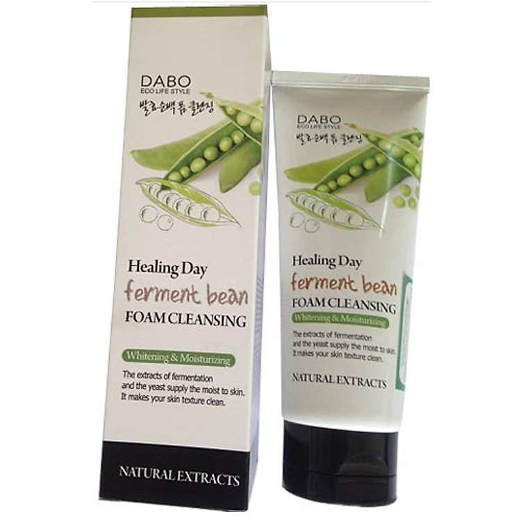 Sữa Rửa Mặt Dabo Đậu Xanh - Dabo Healing Day Foam Cleansing - 150ml
