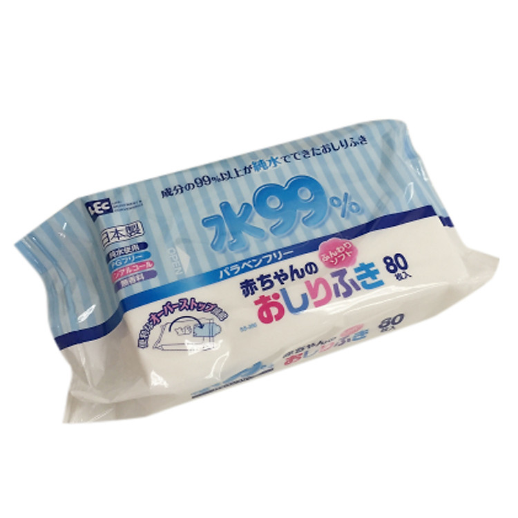 Giấy Ướt 99% Nước Tinh Khiết LEC SS266 80 Tờ