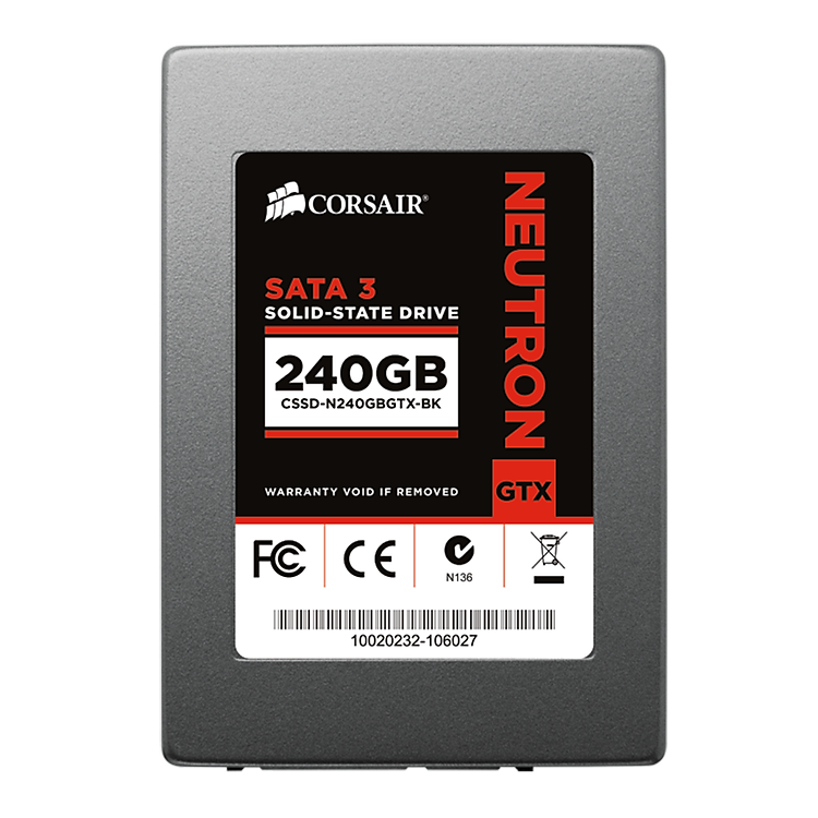 Ổ Cứng SSD Corsair Neutron GTX 240GB CSSD-F240GBGTXB-BK - Hàng Chính Hãng