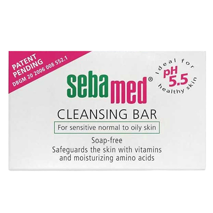 Xà Phòng Kháng Khuẩn pH5.5 Sebamed Cleansing Bar pH5.5 SSS05 (100g)