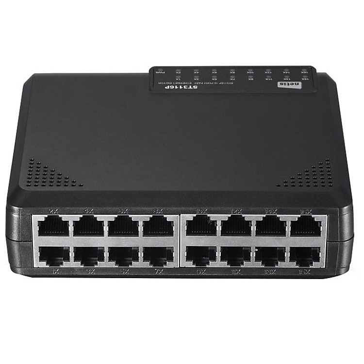 Switch Fast Netis ST3116P - 16-Port - Hàng Chính Hãng
