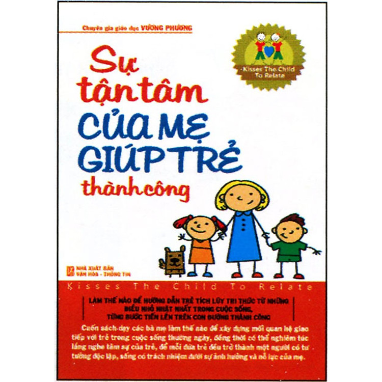 Sách Sự Tận Tâm Của Mẹ Giúp Trẻ Thành Công