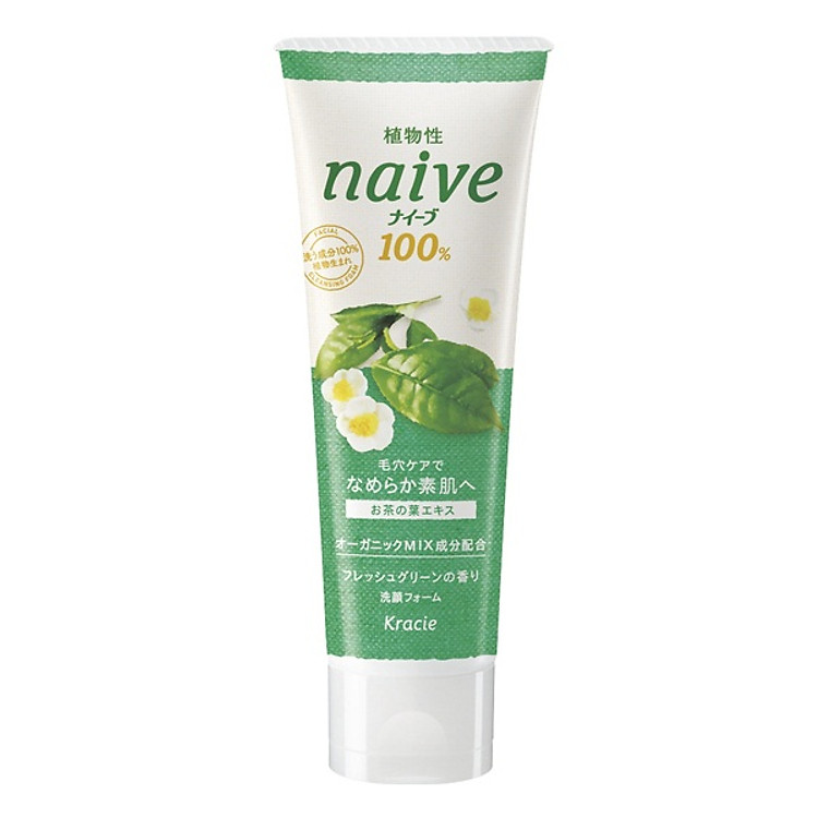 Sữa Rửa Mặt Naive Trà Xanh - 110gr