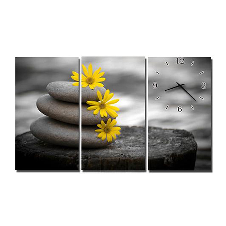 Tranh Đồng Hồ Suemall HL1248 - Sắc Vàng