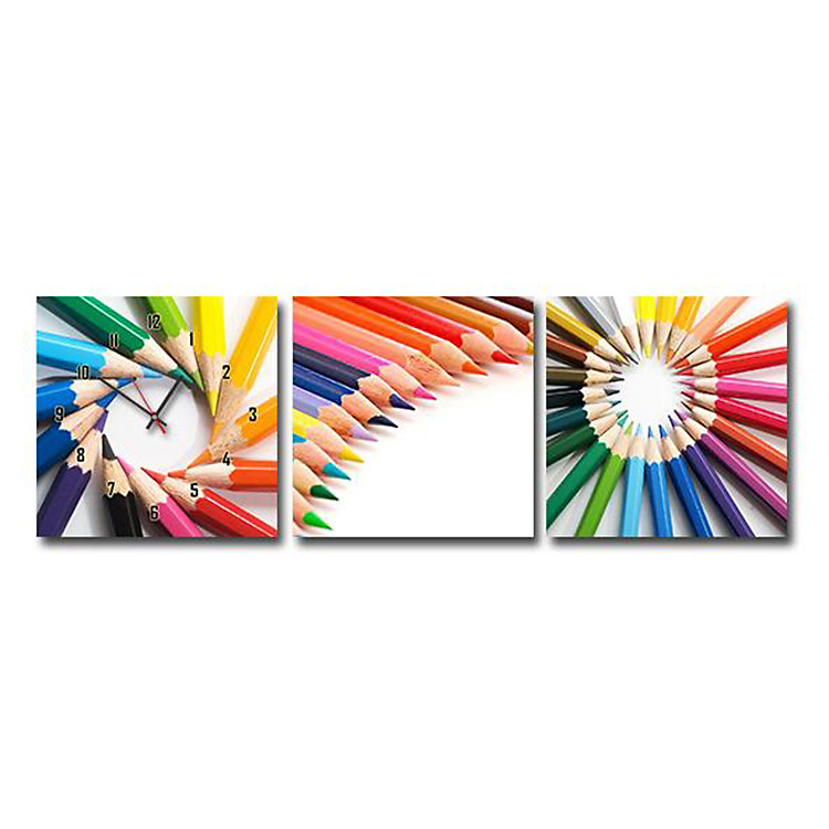 Tranh Đồng Hồ Suemall NT1281 - Bút Chì