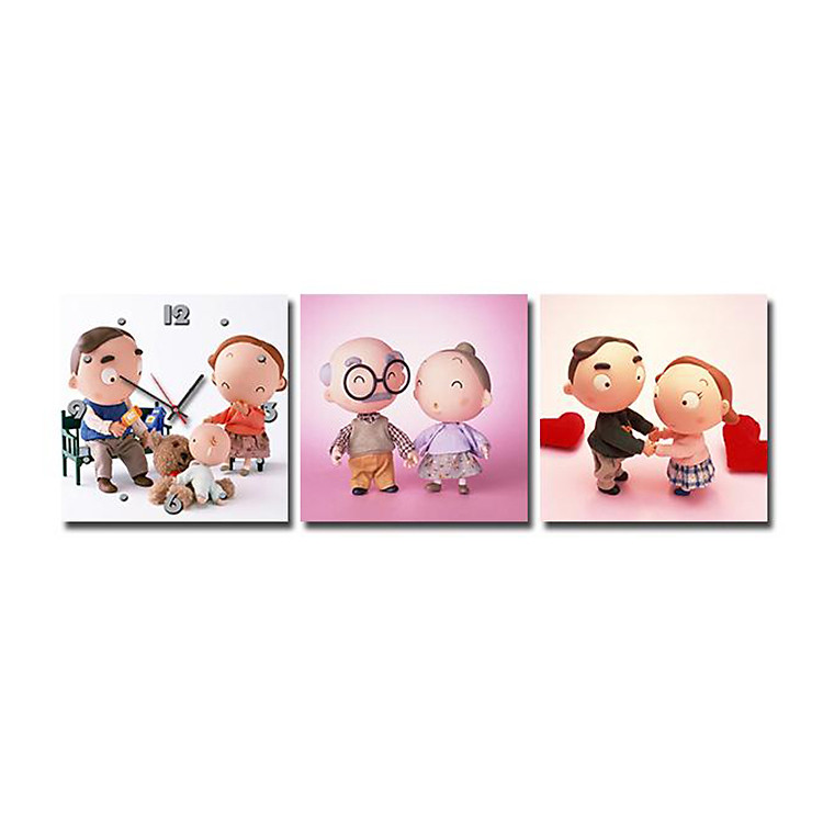 Tranh Đồng Hồ Suemall TY1299 - Family