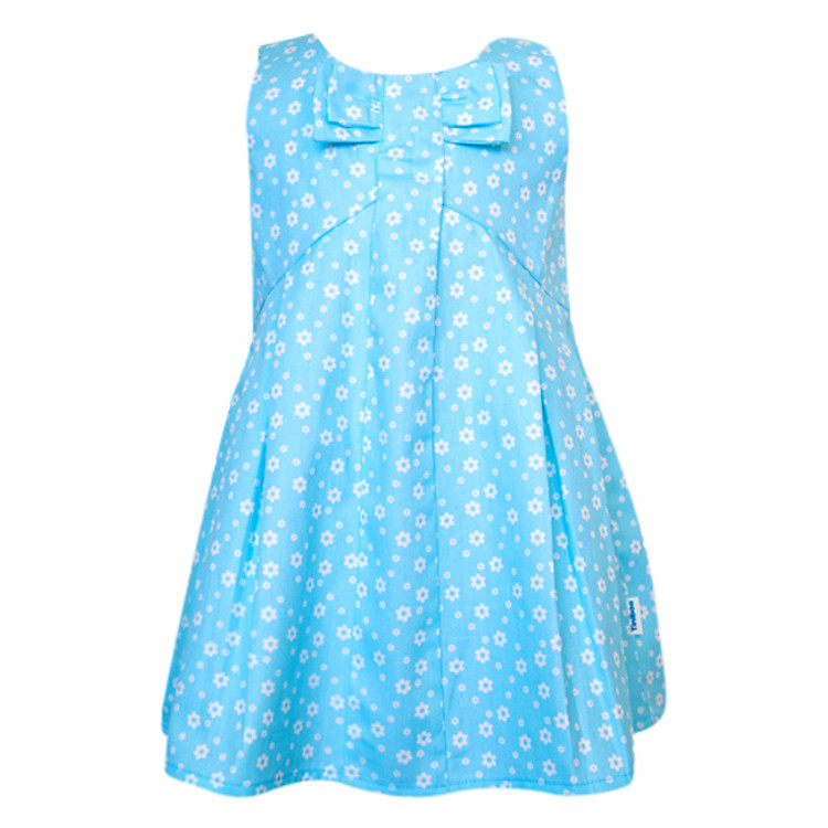 Đầm Đính Nơ Tiniboo - Xanh Da Trời