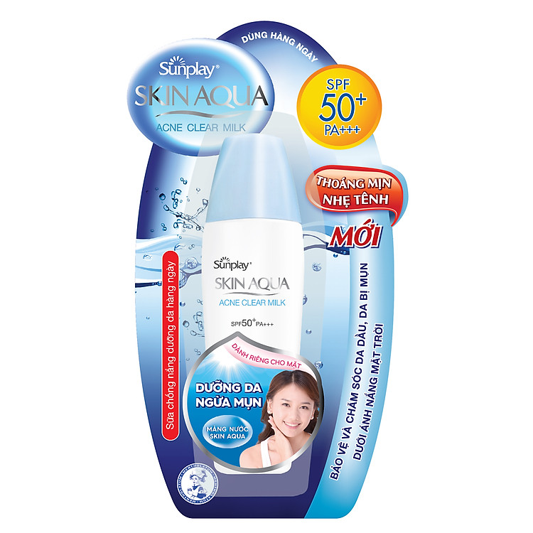 Sữa Chống Nắng Ngừa Mụn Rohto Sunplay SPF50 - 25g