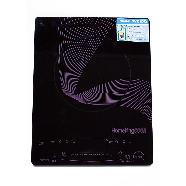Bếp Từ Siêu Mỏng Homekingcook SV21DQ - Hàng chính hãng