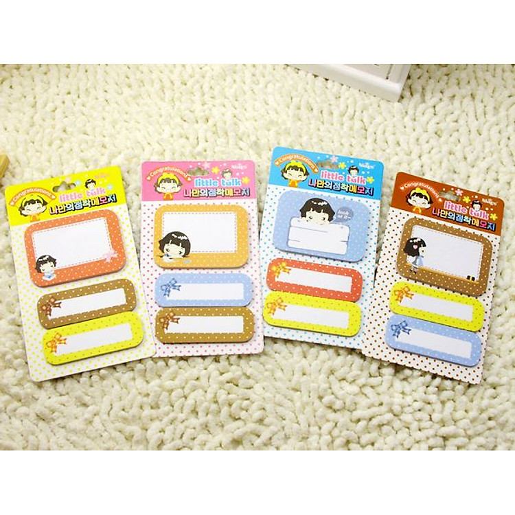 Giấy Note Little Talk Cô Bé