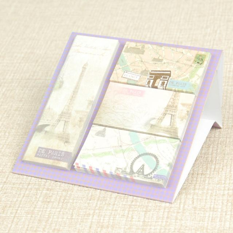 Tập Giấy Note Vòng Quanh Thế Giới