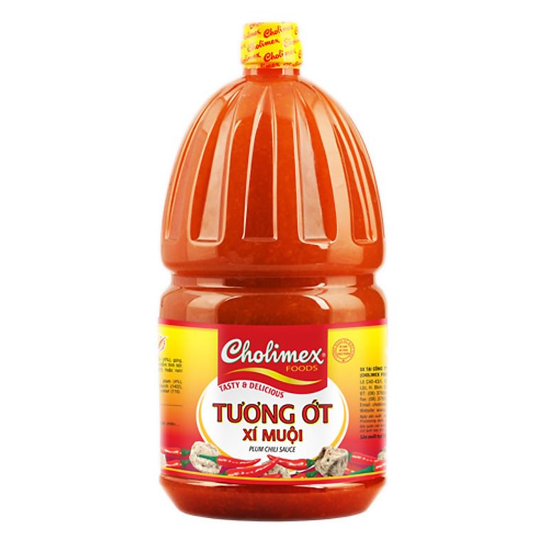 Tương Ớt Xí Muội Cholimex PET Chai 2100g
