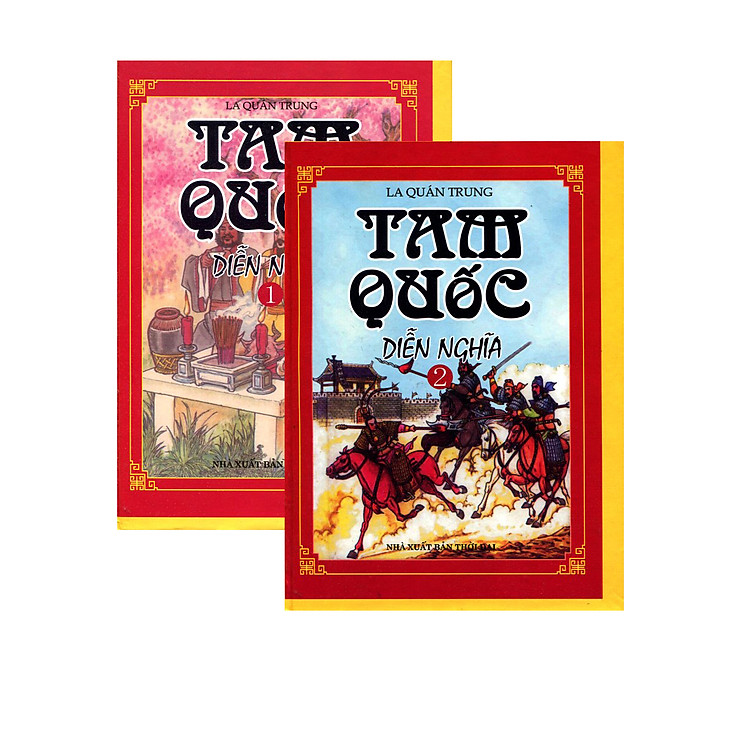 Sách Tam Quốc Diễn Nghĩa (Trọn Bộ 2 Tập) - Bìa Cứng