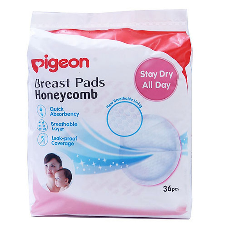 Túi 36 Miếng Tấm Lót Thấm Sữa Pigeon GCPG030609