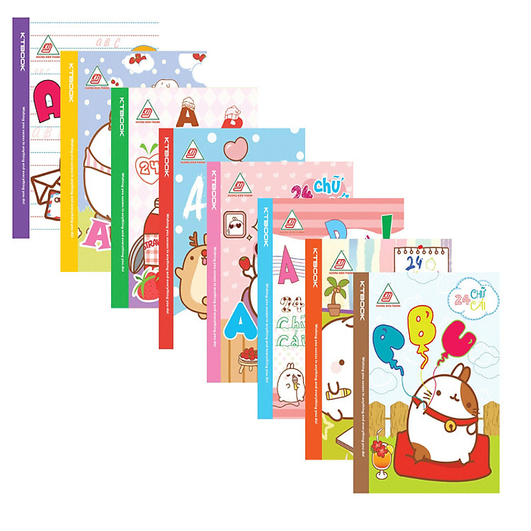Tập Học Sinh 24 Chữ Cái 96 Trang - Ô Ngang (Lốc 10 Cuốn)