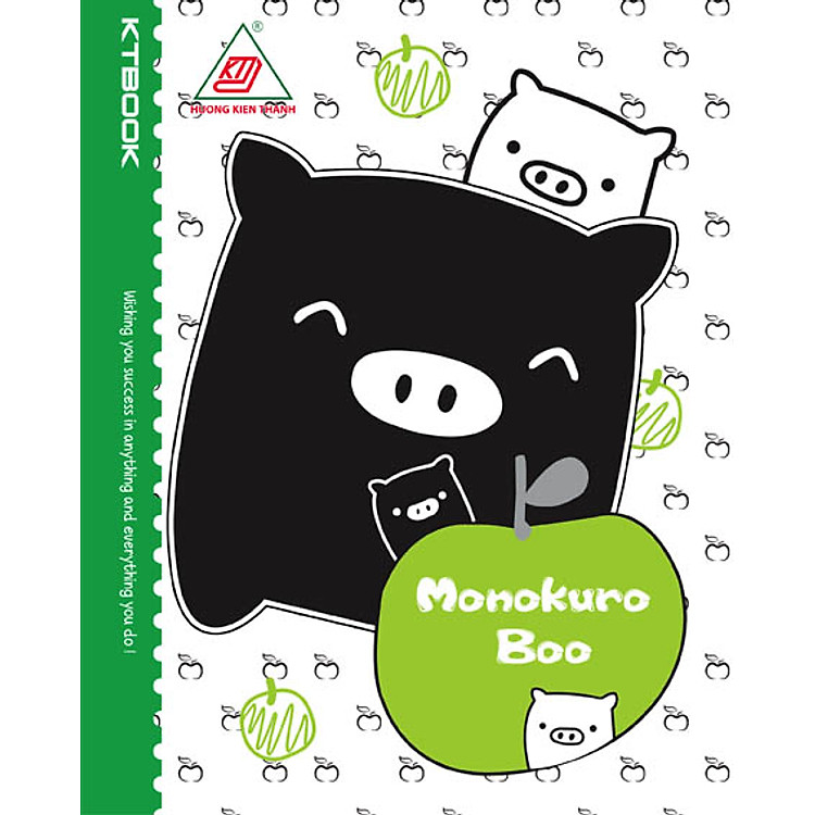 Tập Học Sinh Heo Boo 96 Trang - 4 Ô Ly (Lốc 10 Cuốn)