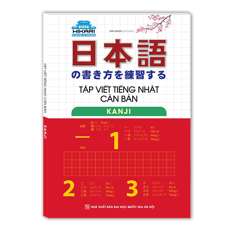 Sách Tập Viết Tiếng Nhật Căn Bản Kanji