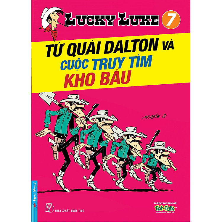 Lucky Luke 7 - Tứ Quái Dalton Và Cuộc Truy Tìm Kho Báu