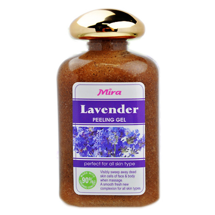 Kem Massage Hạt Tẩy Trắng Da Mira Lavender A461